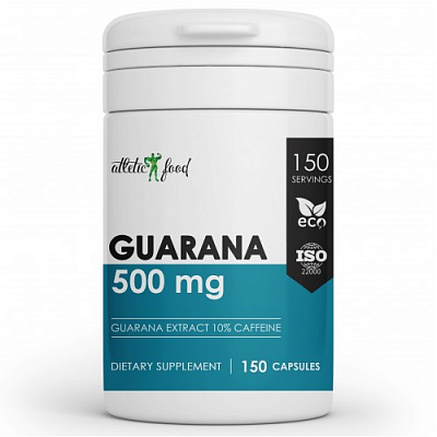 Энергетик «Guarana 500 mg» 150 капс.
