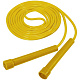 Скакалка для фитнеса, регулируемая, дл: 280 см, цв: желтый.