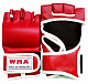 Перчатки для смешанных единоборств «WGG-346D» PU, цв: красный, р: S