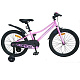 Велосипед 18" «Vector» цв: розово-белый, стальная рама, 1 скорость, покрышка: 18х2,125'', ножные тор