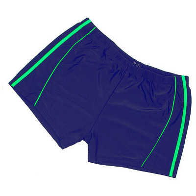 Плавки-шорты мужские «2091» цв: сине-зеленый, р: 30