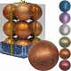 Набор елочных игрушек шар «Е0329» D=40мм, уп: 12шт, цв: микс.