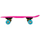 Пенни борд «Princess» Abec-7 Carbon, колеса: PVC 5030, дека: пластик 17''x5'', цв: розовый.