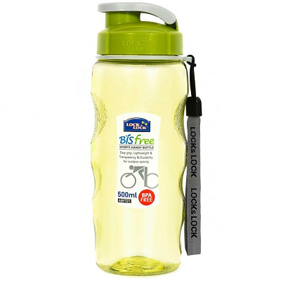 Бутылка для воды «Sports» цв: зеленый, 500 мл.