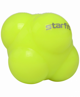 Мяч реакционный STARFIT RB-301, ярко-зеленый