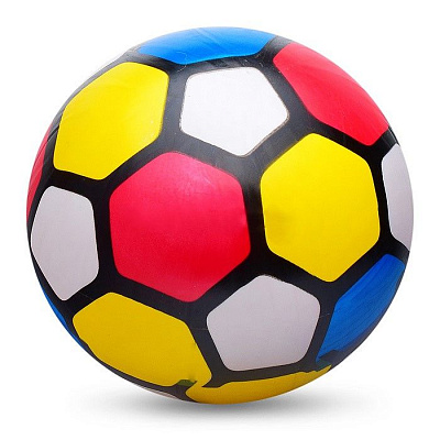 Мяч детский «Цветная мозаика» р: 22,5 см, микс