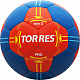 Мяч гандбольный №3 «PRO» PU, гибридная сшивка, цв: оранжево-синий.