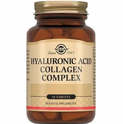 Укрепление суставов «Hyaluronic Acid Collagen Complex» 30 таб.