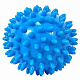 Мяч массажный жёсткий, D=7,5 см, цв: голубой