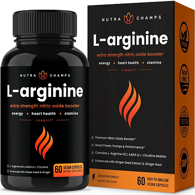 Аминокислоты «Arginine 1500» 60 капс.