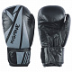 Перчатки боксёрские «Ares» кожа, цв: черный, р: 12 унций