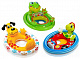 Манеж для плавания надувной детский Intex "животные" 3 вида(76х58см) 59570