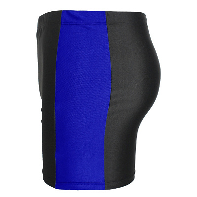 Плавки-шорты мужские цв: черно-синий, р: XL