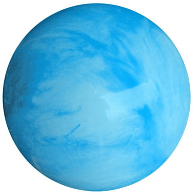 Мяч гимнастический «Sky» D=65 см, цв: голубой.