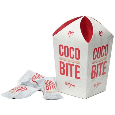 Конфеты кокосовые «Cocobite white» белый шоколад 15 гр.
