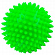 Мяч массажный, мягкий, диаметр 8 см. вес 40 г, цв: зеленый.