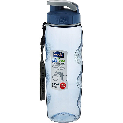 Бутылка для воды «Sports» цв: голубой, 500 мл.