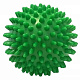 Мяч массажный жёсткий, D=7,5 см, цв: зеленый