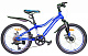 Велосипед 20" «J2200D» DISC мех, синий-белый, AL, 7 ск, вилка:  Steel 80 мм, Shimano TY21.