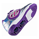 Роликовые кроссовки «Plus X2» двухколесные, цв: серебристо-фиолетовый, р: 33