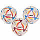 Мяч футбольный №5 «MK-033» 3-слоя  PVC 1.6, машинная сшивка, цв: бело-красный-синий