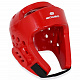 Шлем тхэквондо «Premium» цв: красный, р: S
