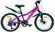 Велосипед 20" «J2200DW» DISC мех, фиолетовый, AL, 7 ск, вилка: Steel 80 мм, Shimano TY21