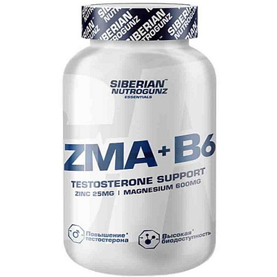 Бустер тестостерона «ZMA + B6» 60 капс.