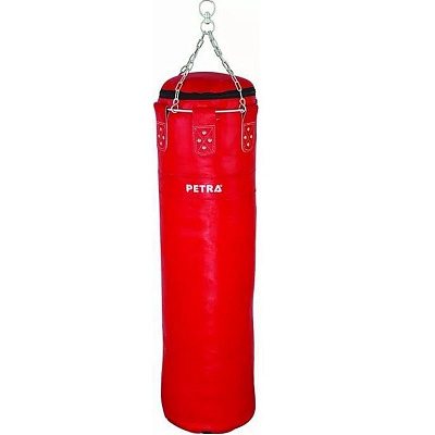 Мешок для бокса «PS1055» кожа, цв: красный, вес: 20кг, р: 90х30см.