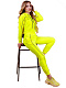 Костюм спортивный с капюшоном «Neon» цв: лимонный, р: 46