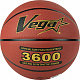 Мяч баскетбольный №7 «Vega 3600» материал: микрофибра, цв: темно-коричневый.