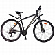 Велосипед 29" «J9600DH» цв: черный матовый, алюминиевая рама 19", 24 скорость, вилка: lockout, гидра