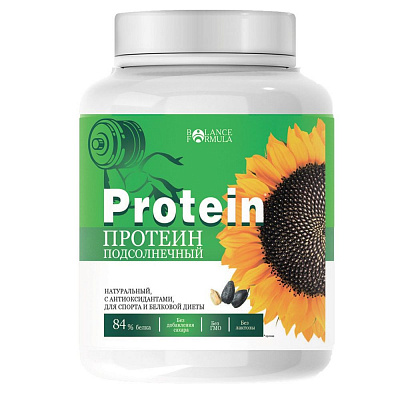 Протеин подсолнечный «Protein» банка 900 гр.