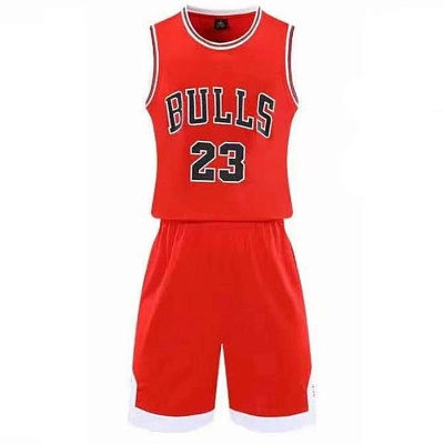 Форма баскетбольная «Jordan» подростковая, цв: красный, р: 2XL