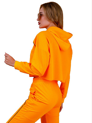 Костюм спортивный с капюшоном «Neon» цв: оранжевый, р: 50