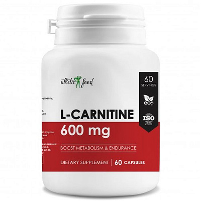 Сжигатель жира «L-carnitine 600 mg» 60 капс.