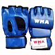 Перчатки для смешанных единоборств «UFCM-TT» PU, цв: синий, р: S/M