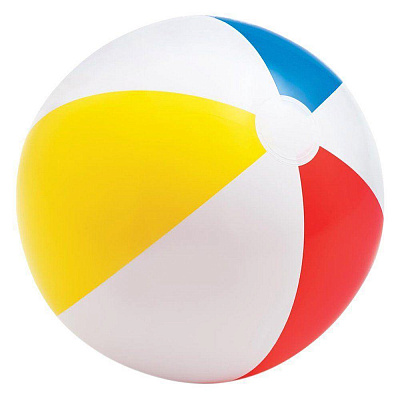 Мяч пляжный «Цветные Полоски» D=51см.