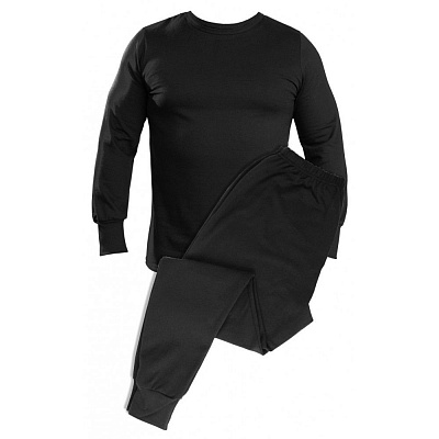 термобелье «elegant» комплект мужской, цв: черный, р: 50