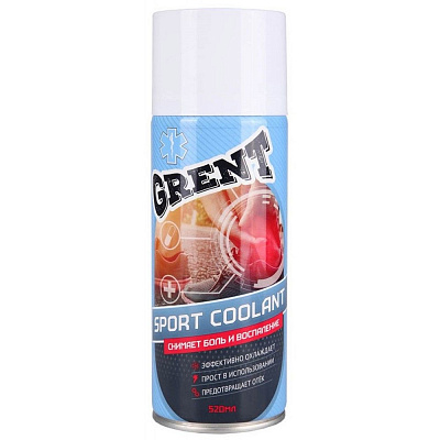 Спортивная заморозка «Coolant Spray» 520мл.
