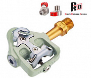 Вело-Педали Wellgo «10247» контактные, магниевые, крепление: 98A, Shimano 51, вес: 240г.