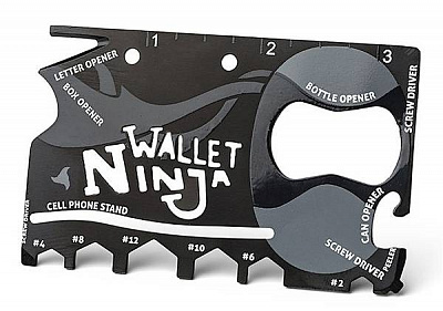 Мультитул - кредитка «Wallet Ninja»
